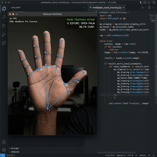 AirCursor – Gesture-Controlled Mouse