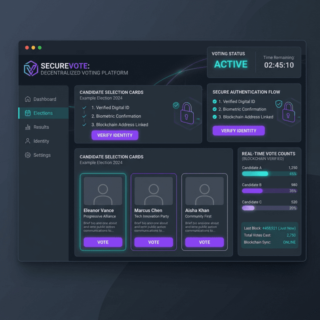 VoteGuard – Secure Voting System